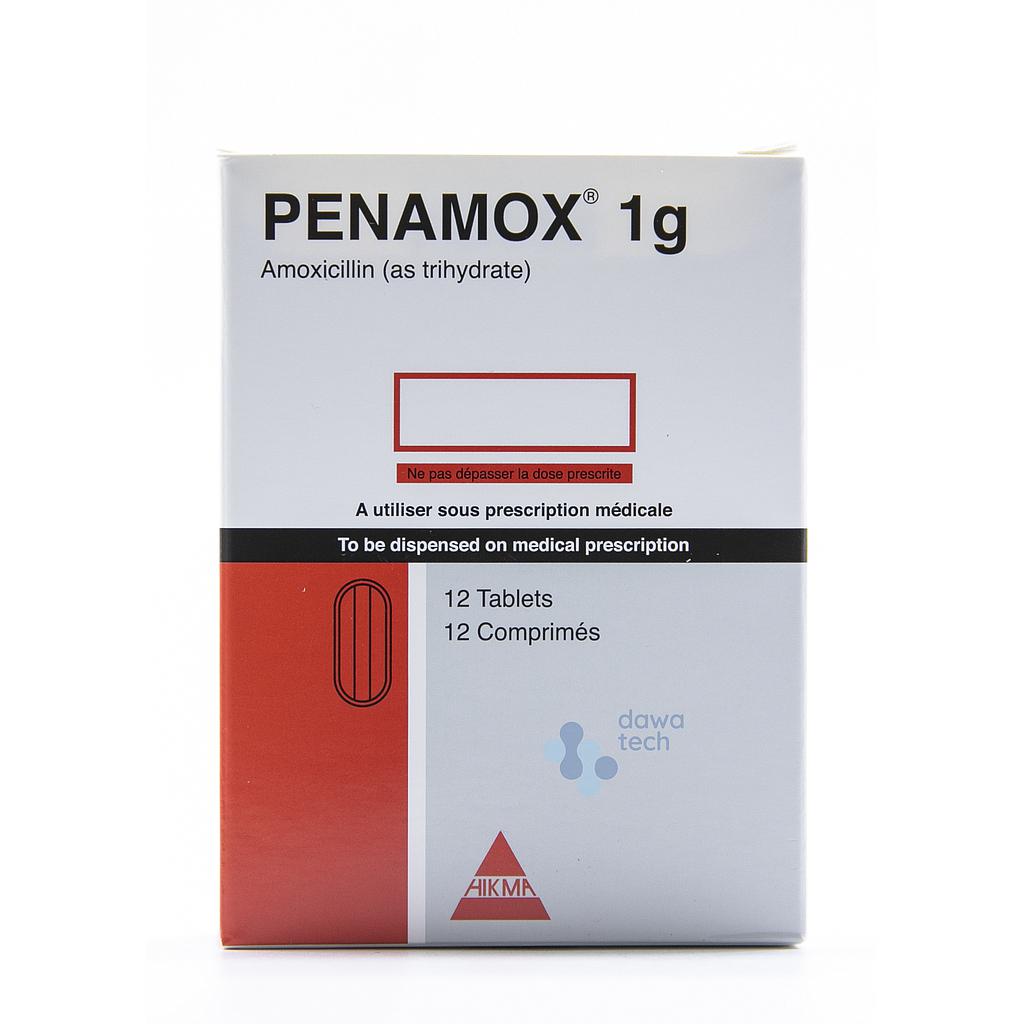 Penamox 1g Tab 12'S (Pack)