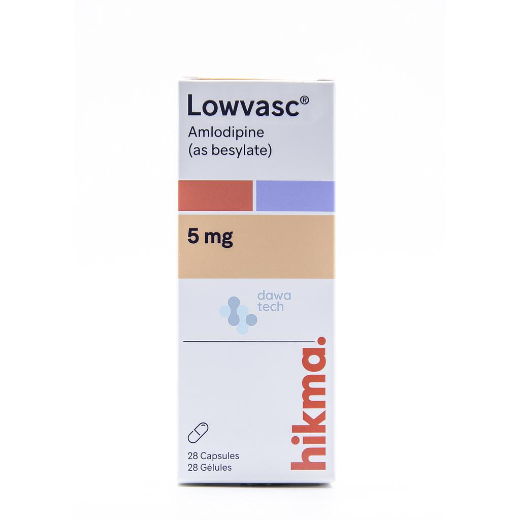 Lowvasc 5mg Cap 28'S (Pack)