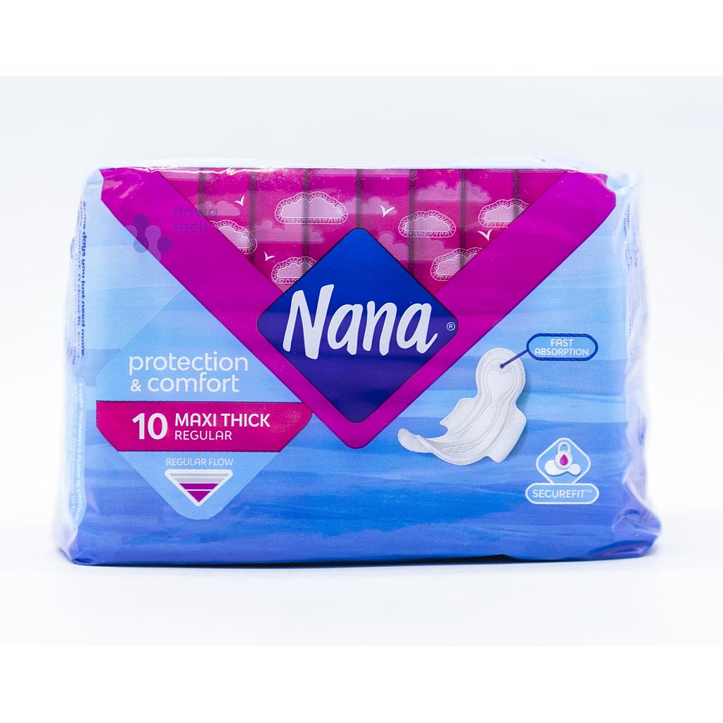 Nana Maxi Pink 10 Pads