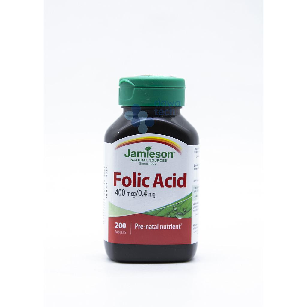 Jami.Folic Acid 400mcg 200'S