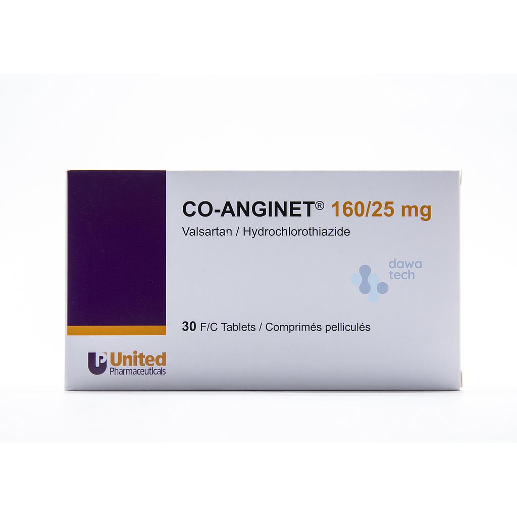 Co-Anginet 160/25mg