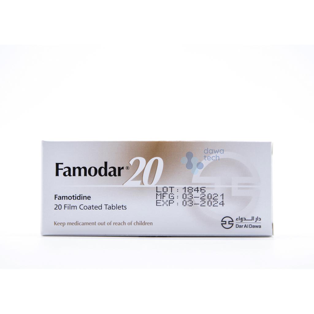 Famodar 20mg Tab 20'S. (Pack)