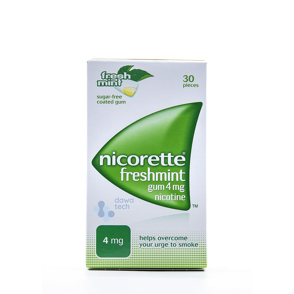 Nicoreete Gum Freshmint 4 Mg