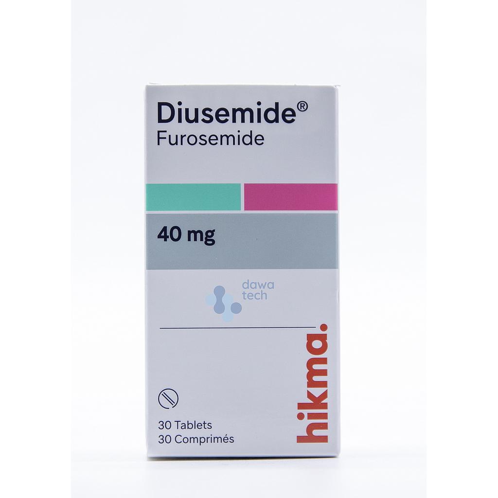 Diusemide 40mg Tab.30'S (Tape)