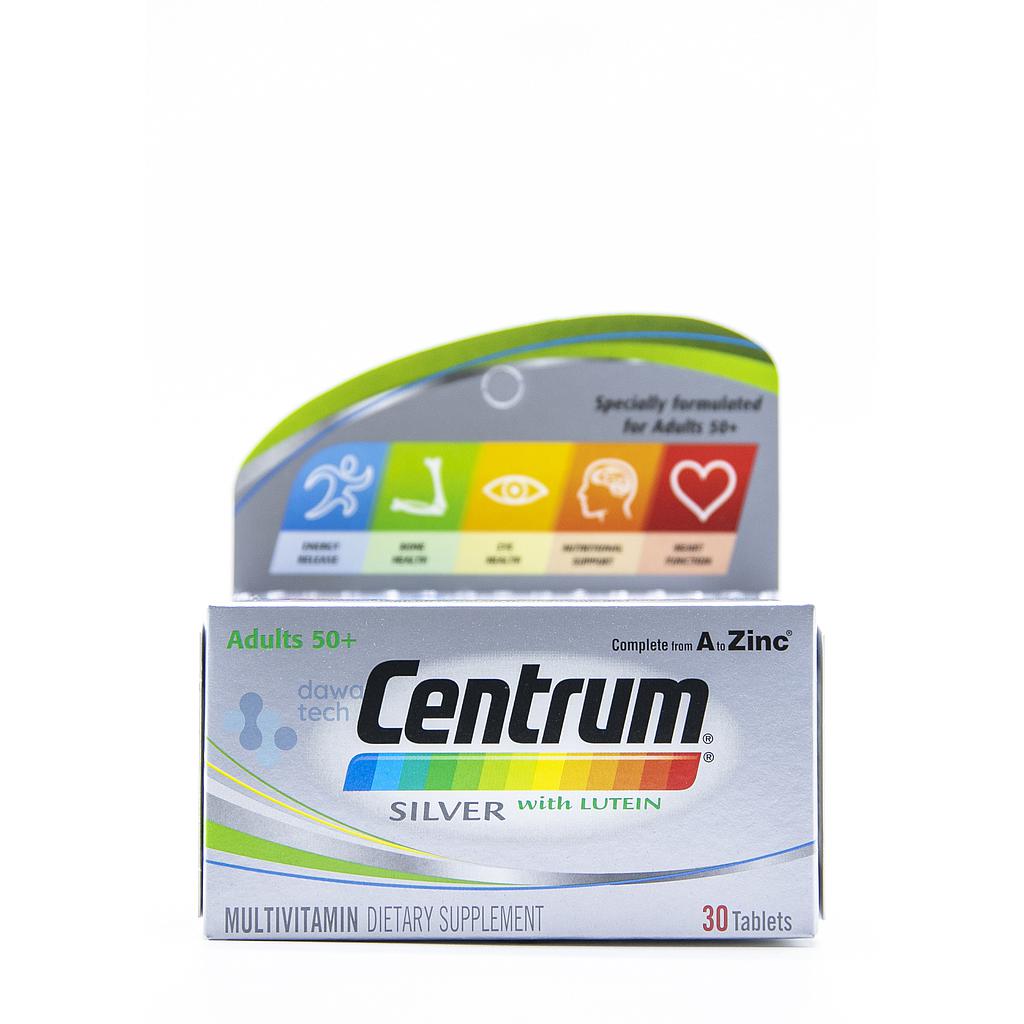 Centrum Silver With Lutein 30 Tab