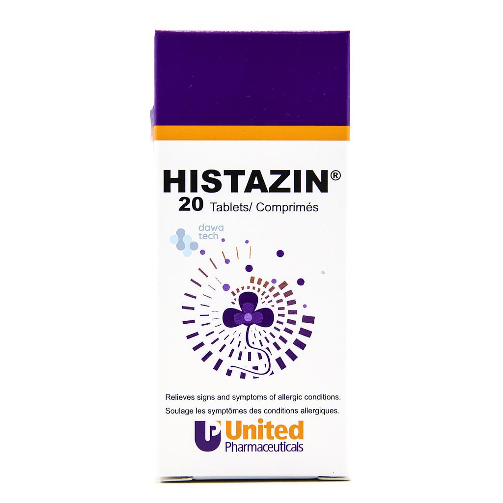 Histazin 25mg Tabs 20'S (Pack)