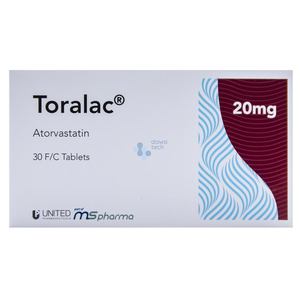 Toralac 20 Tab 30