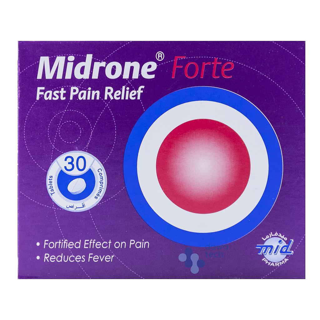 Midrone Forte Tabs 30'S (Pack)