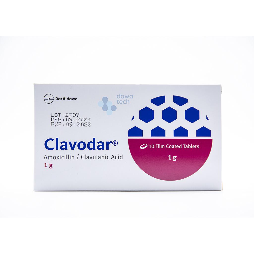 Clavodar 1gm Tab. 10'S (Pack)