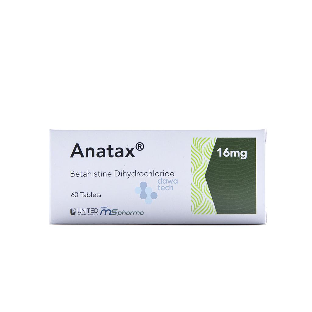 Anatax  16mg Tab 60'S