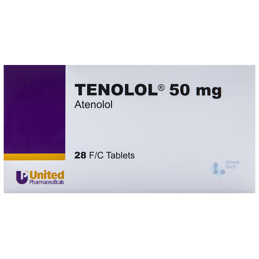 Tenolol 50mg Tabs 28'S (Pack)