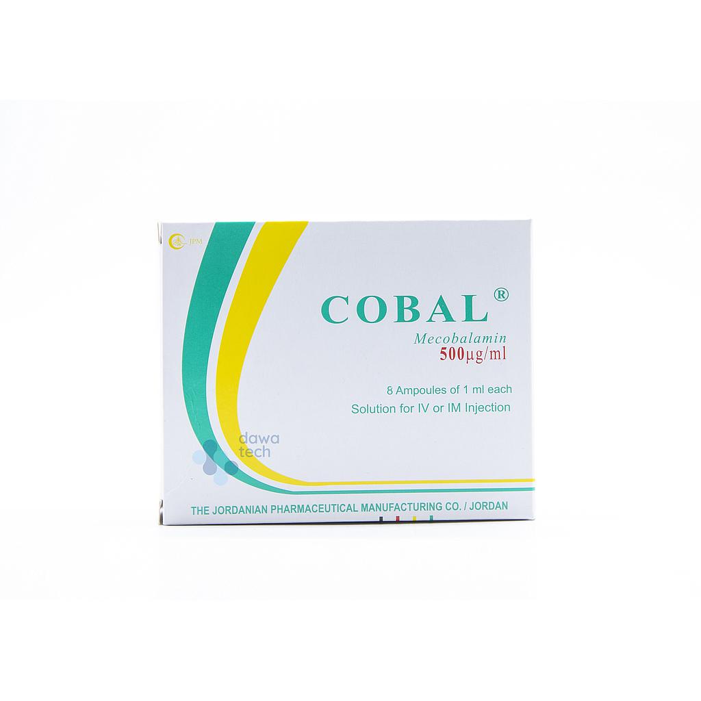 Cobal 500mcg 8 Amp.
