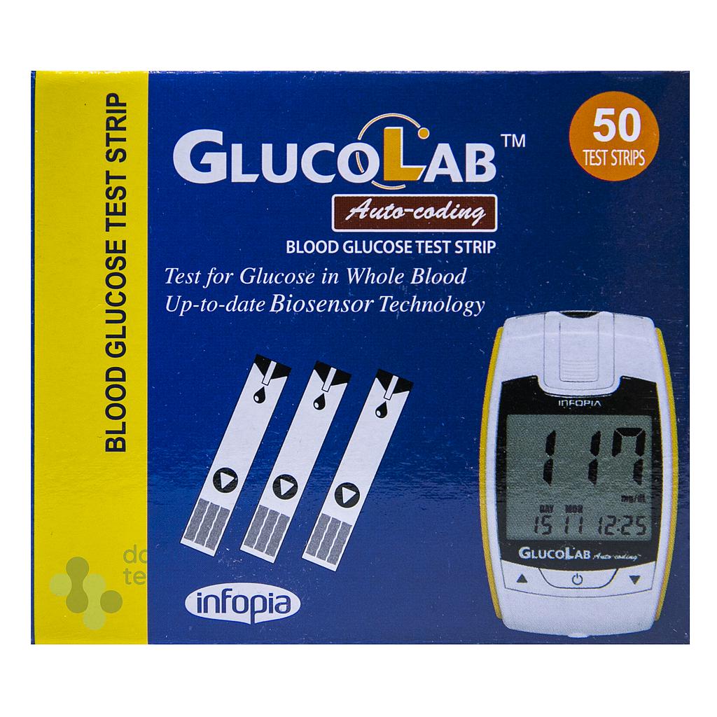 Glucolab Strips 50 (Pack)