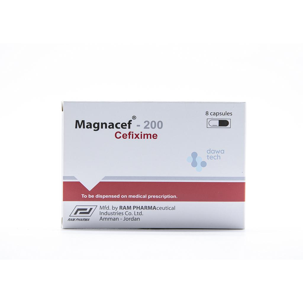 Magnacef 200mg Cap 8'S