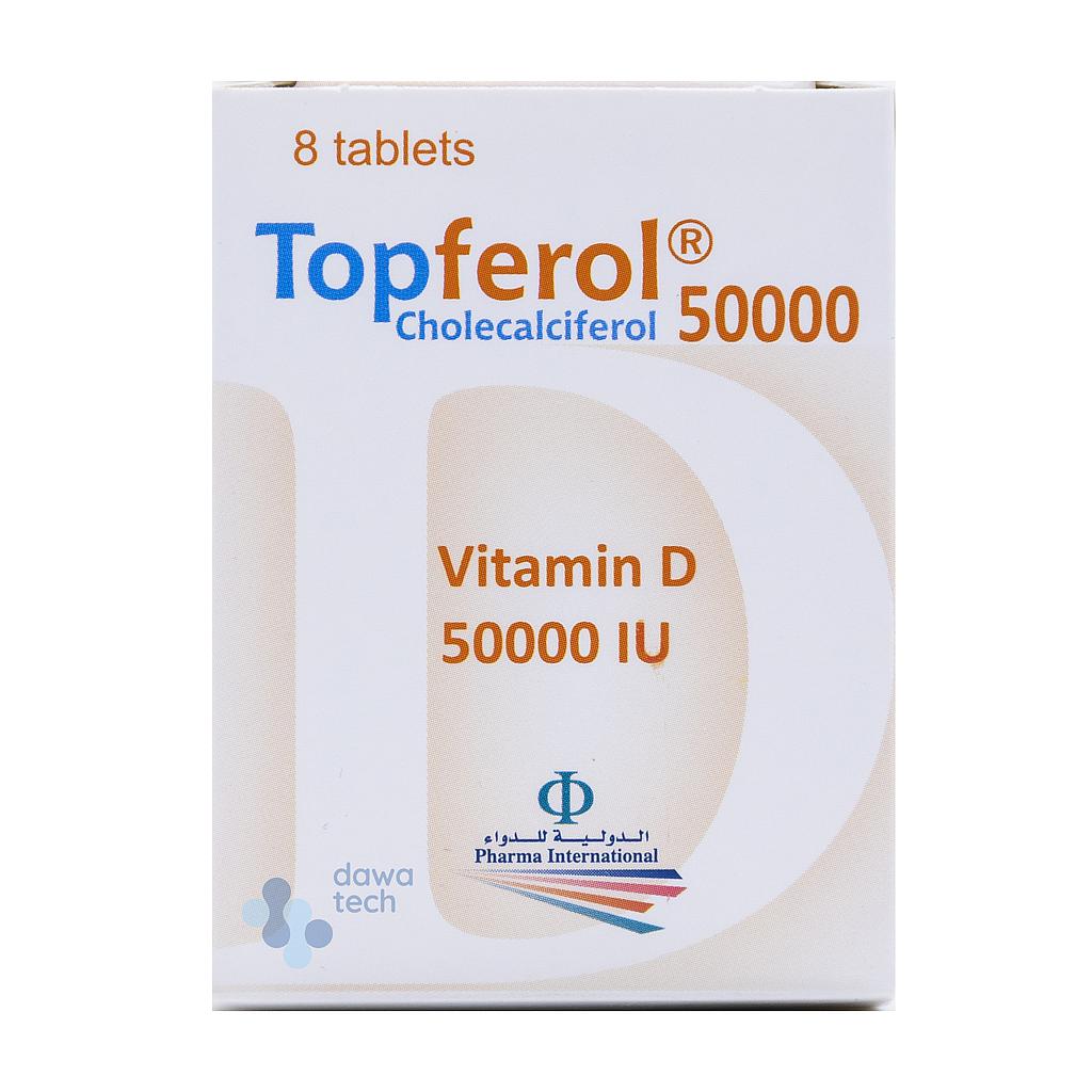 TOPFEROL 50'000 8 Tab's (Pack)