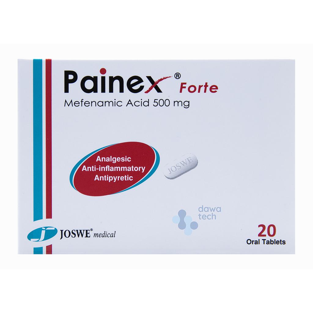 Painex Forte 500mg Caps. 20'S