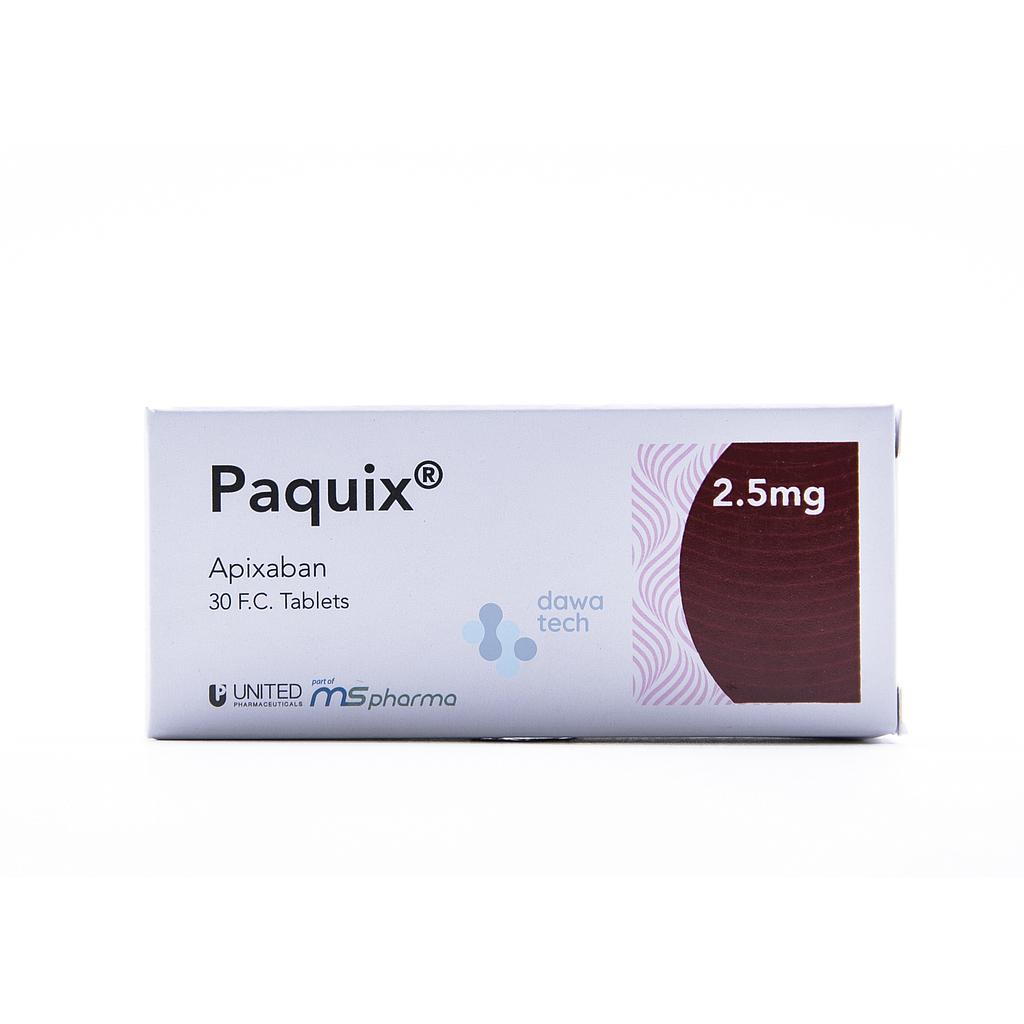 Paquix 2.5mg 30tab