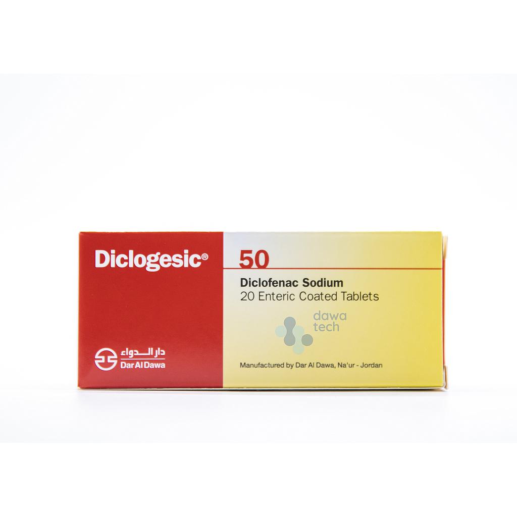 Diclogesic 50 Mg Tab (Pack)