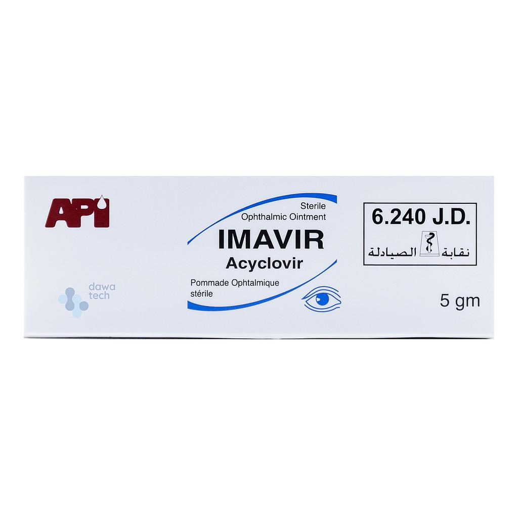 Imavir 5mg Eye Oint. 5gm