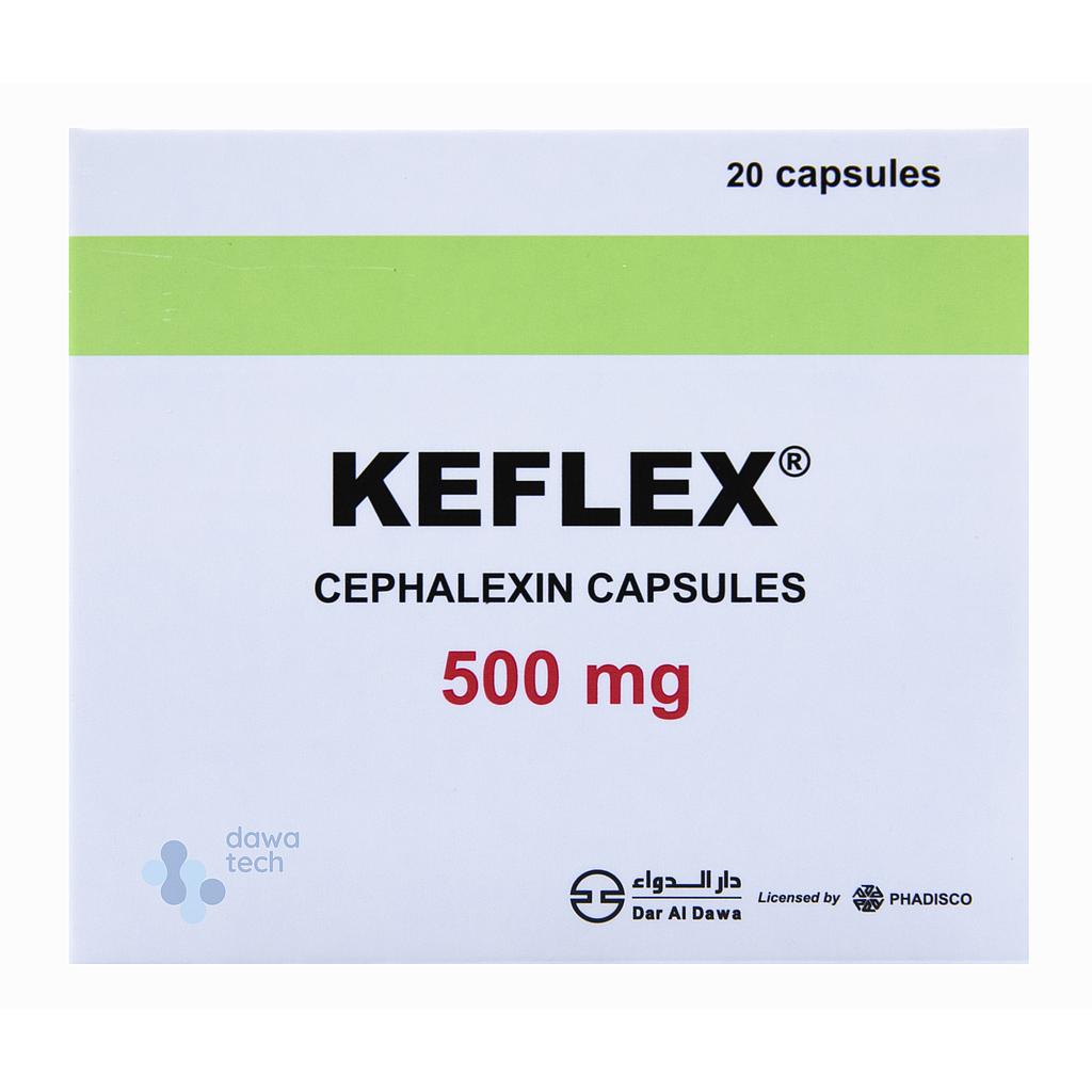 Keflex 500mg Cap 20'S