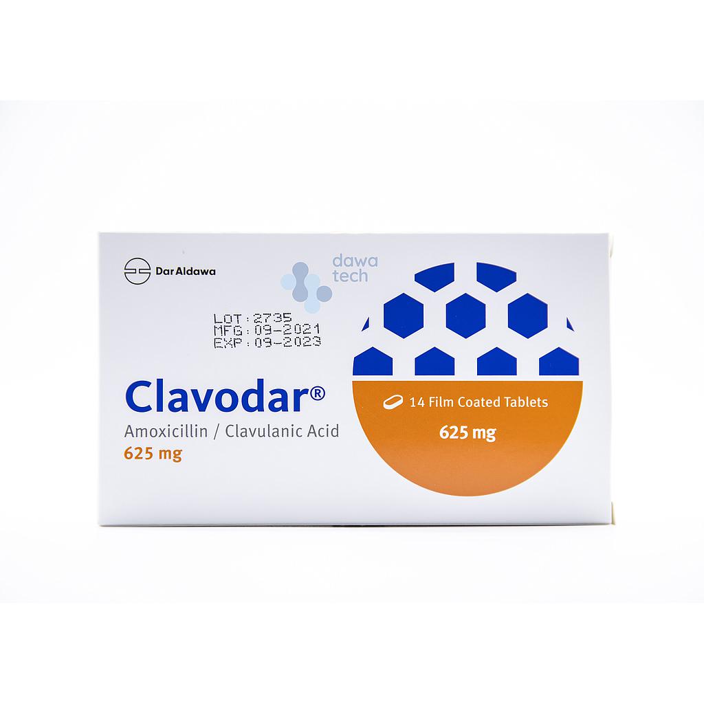 Clavodar 625mg Tab.15'S (Pack)