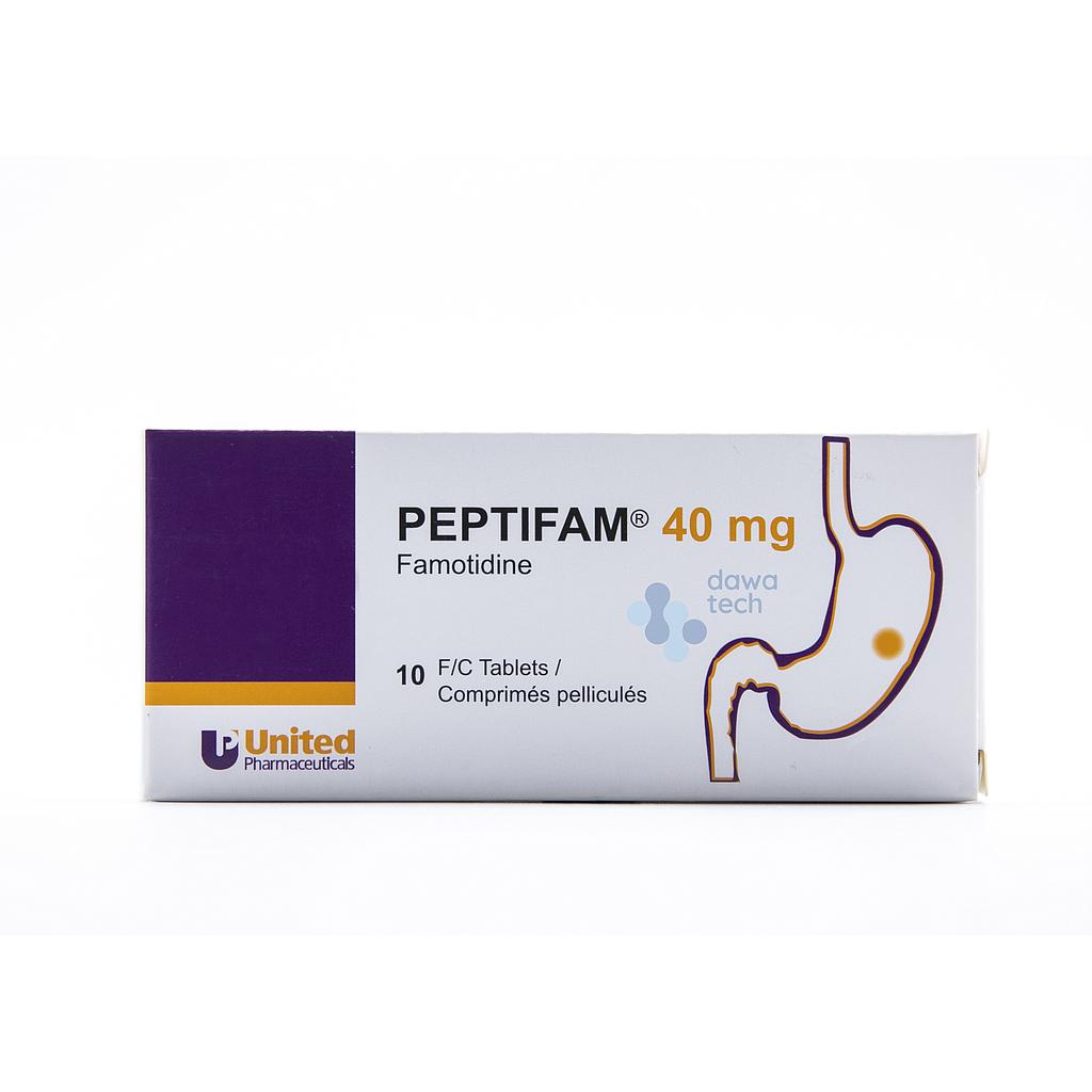 Peptifam 40mg Tabs 10'S