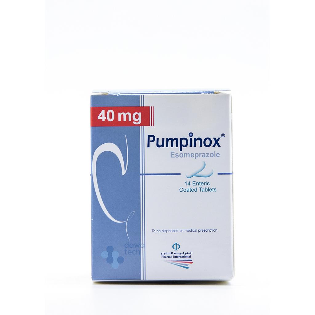 pumpinox 40mg 14tab